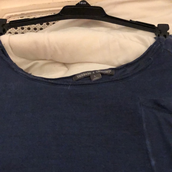 🎉 5/$25 NWOT Threads 4 Thought Navy Modal Tee - Picture 9 of 13